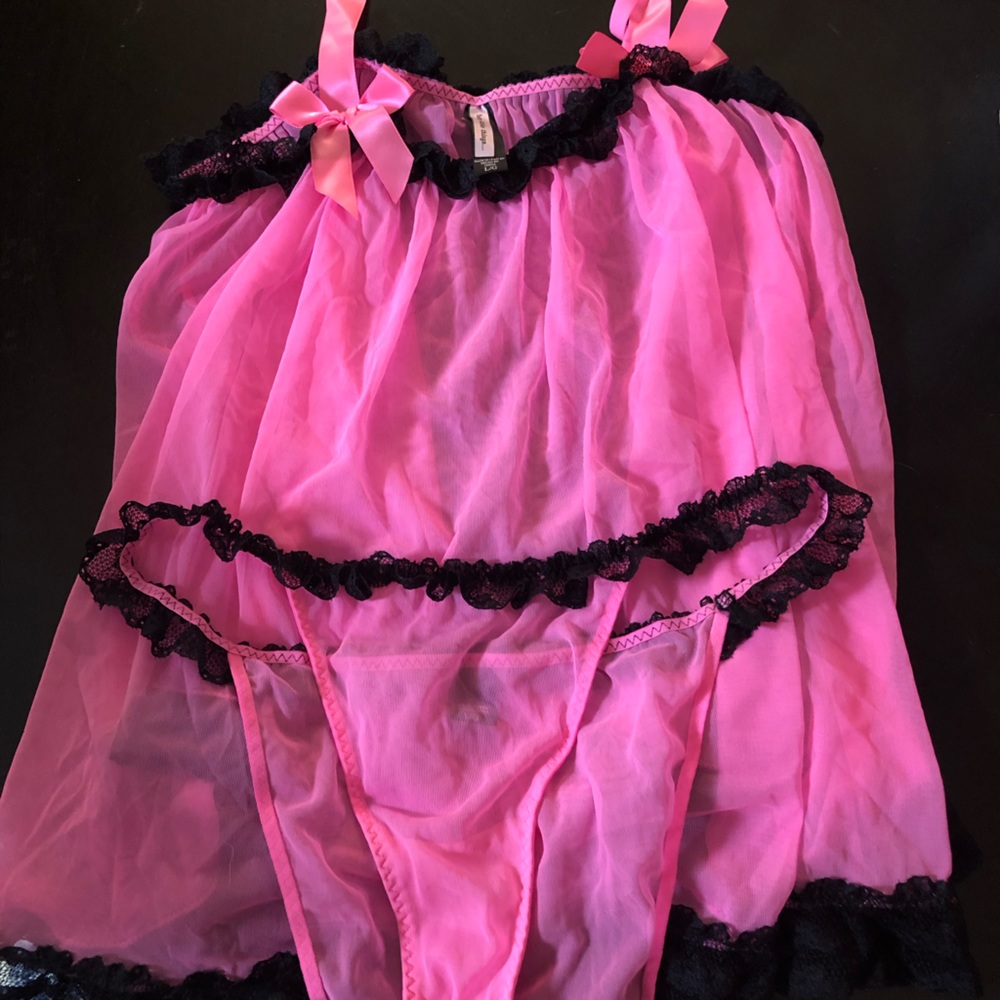 Victoria secret set.  Size large